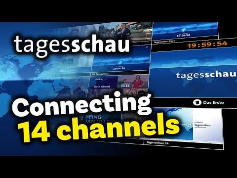 Tevebits: "How 14 channels in Germany opt in to the national news (Tagesschau)"