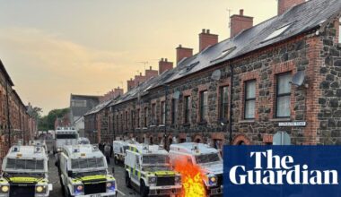 ‘The place is empty, a lot have left’: Ballymena weighs up impact of anti-migrant riots