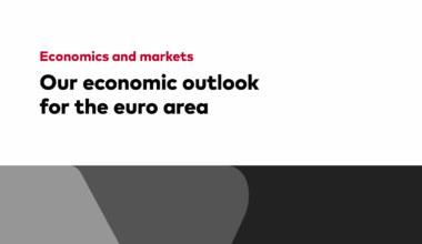 Our economic outlook for the euro area
