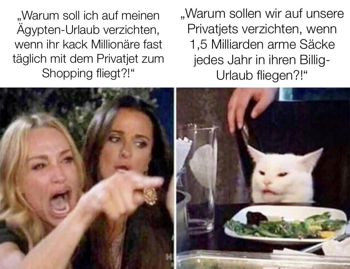 Du zuerst. Nein du. Nur wenn du zuerst…