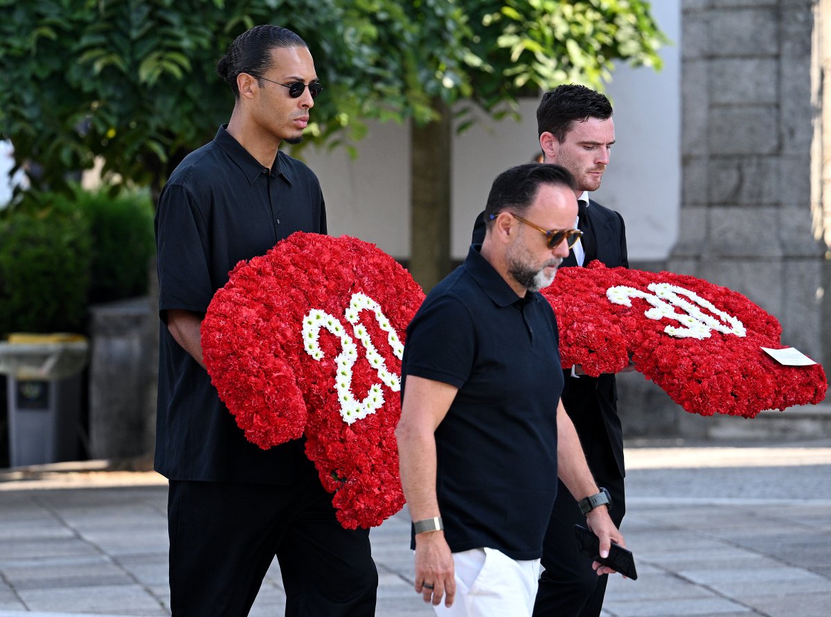 Virgil Van Dijk Andrew Robertson