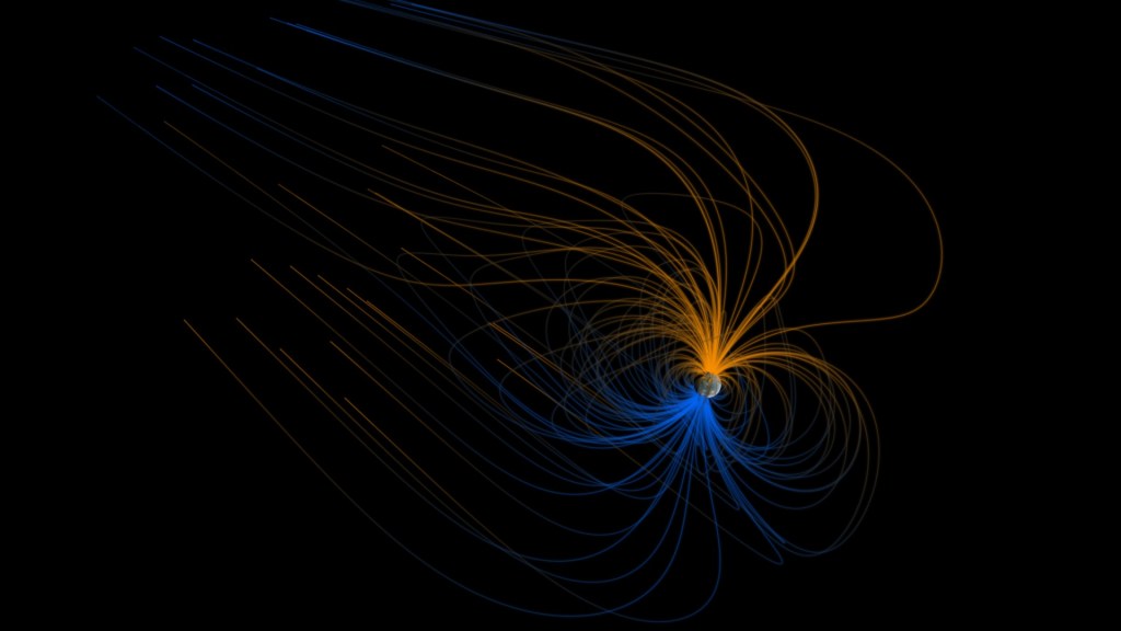 magnetic field from space