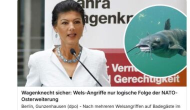 Sarah says: Es ist IMMER die NATO