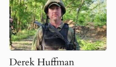 Remember the news about the Americans who went to Russia to live, and Derek, instead of a correspondent in the Russian army, was sent to storm the landings, so he was killed by a drone.
