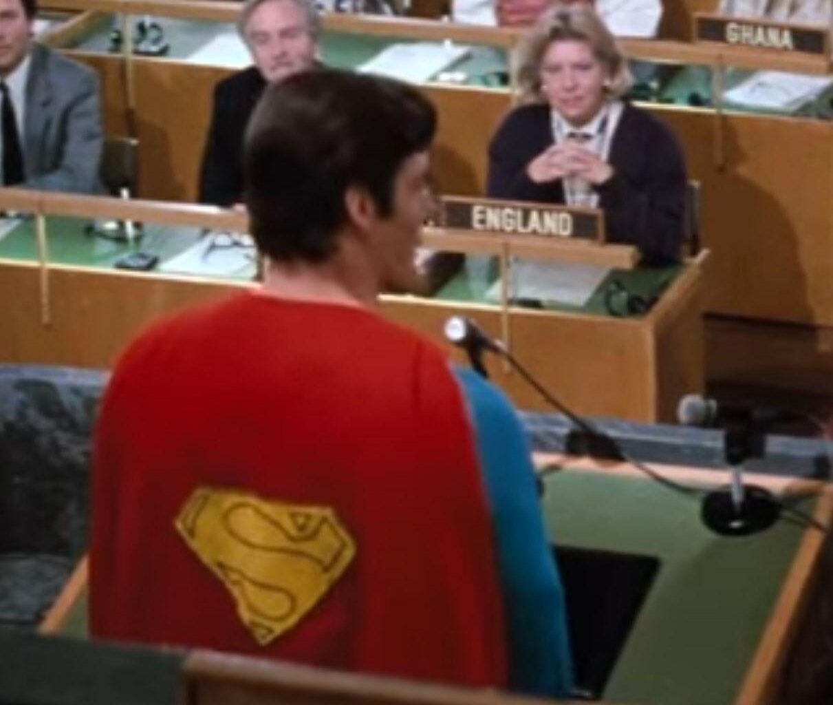 Scotland is independent in the DC Universe. I was watching the 1987 Superman IV film and noticed this when Superman was giving his speech to the United Nations.