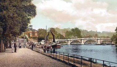 Richmond Bridge, 1912.
