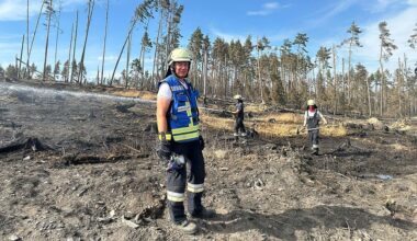 Waldbrand: Lage auf der Saalfelder Höhe hat sich entspannt