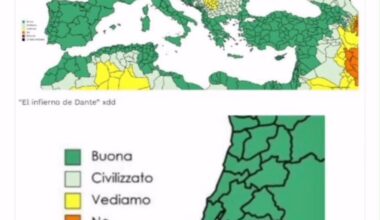 European food according to Luigi