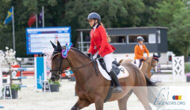 Inaya Paelinck opent EK Children met overtuiging! België gedeeld eerste!