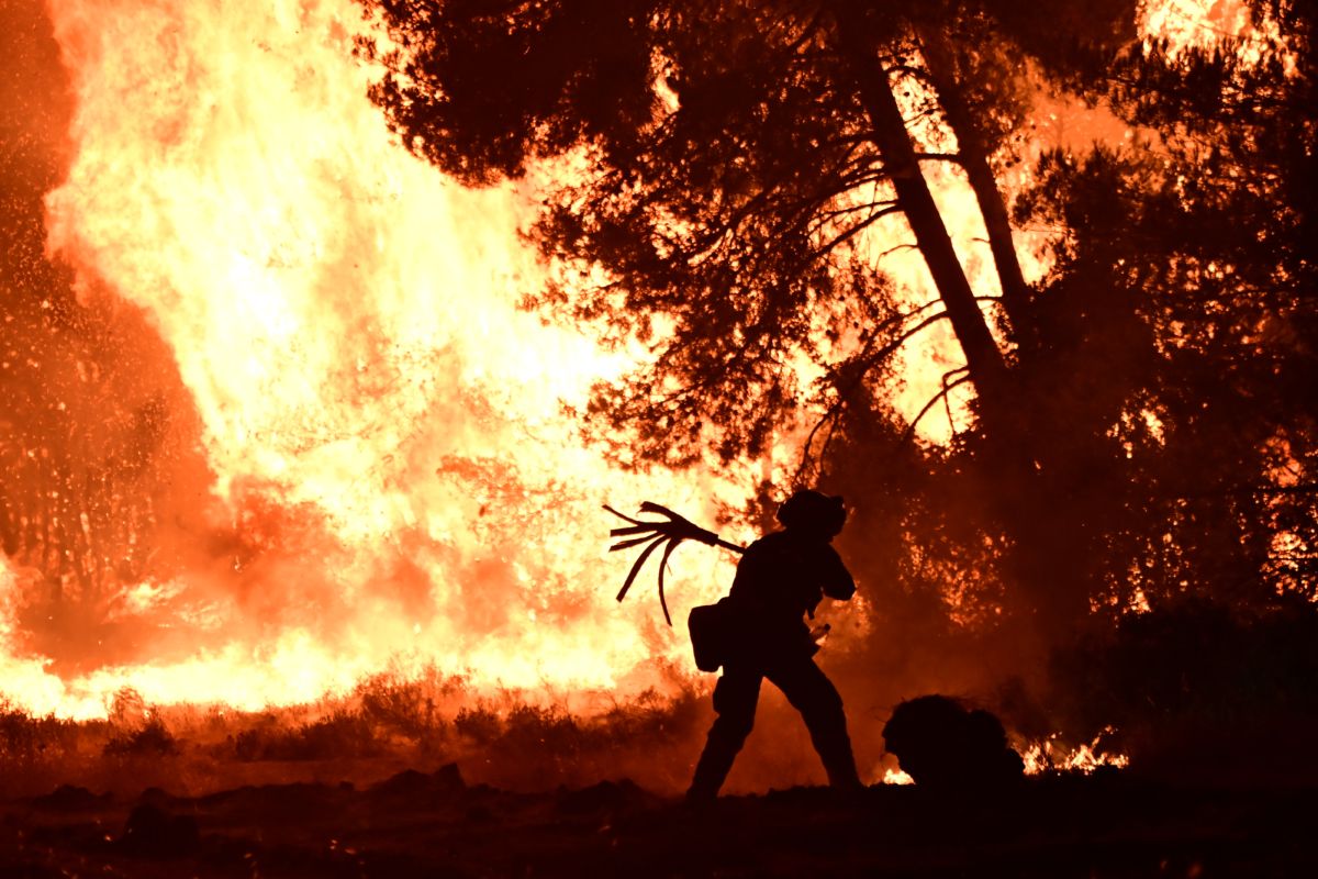 wildfire Oropos