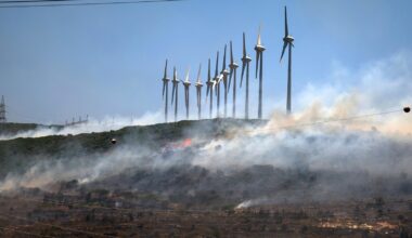 New wildfire in Greece prompts evacuation while Turkey continues to battle deadly blaze