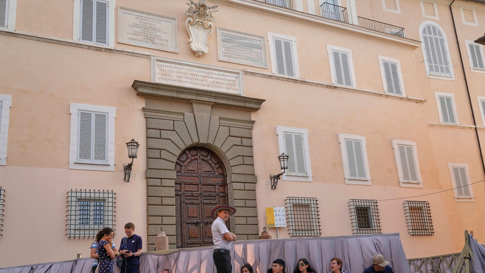 Pope celebrates Mass in parish church with special ties to his Augustinian order