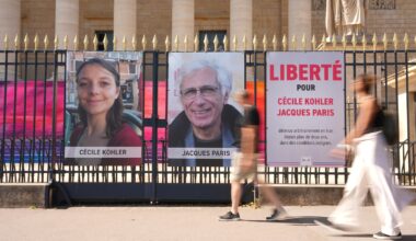 French foreign minister denounces spy charges against couple imprisoned in Iran