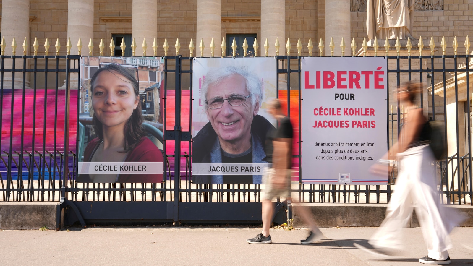 French foreign minister denounces spy charges against couple imprisoned in Iran