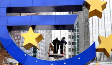 European economy sees growth of only 0.1% as scramble to get ahead of US tariffs goes into reverse