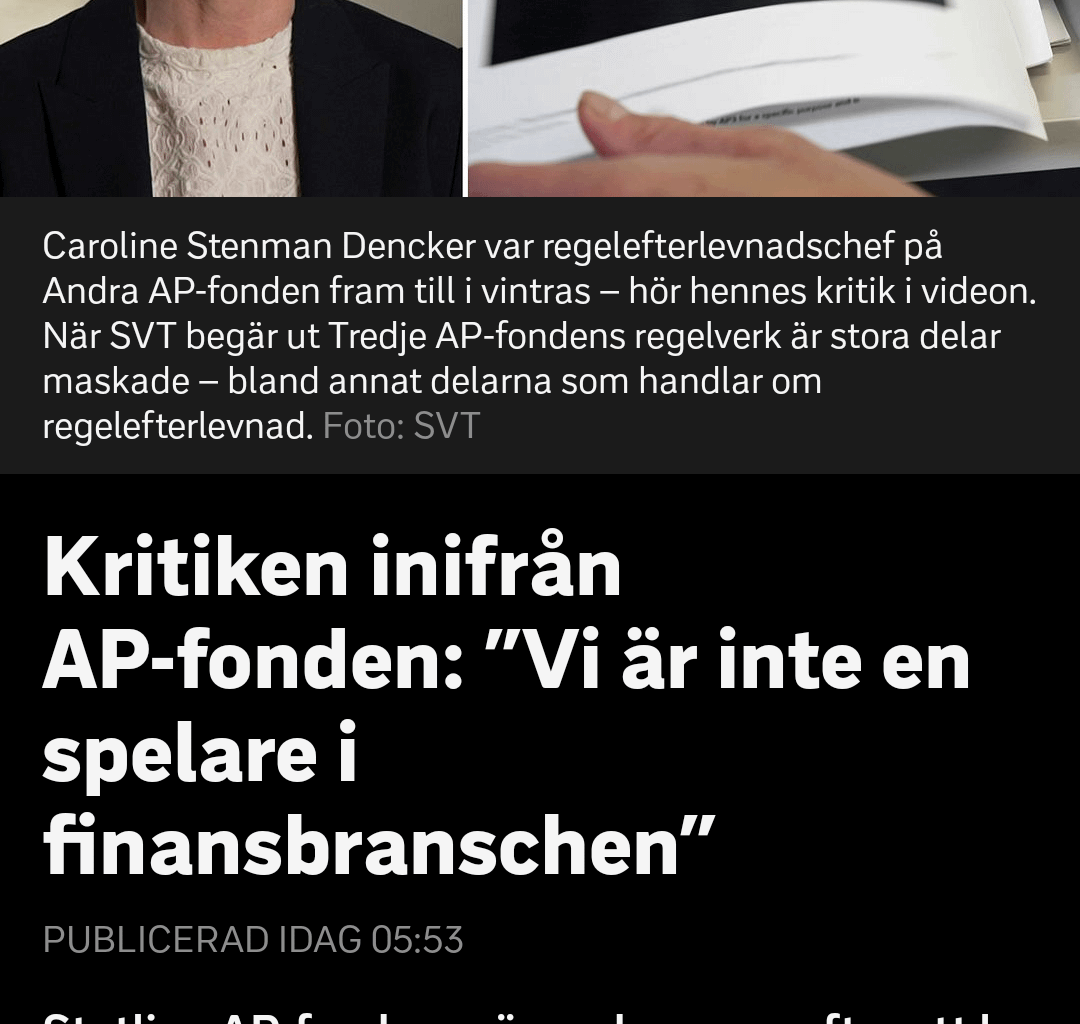 AP-fonderna och Northvolt