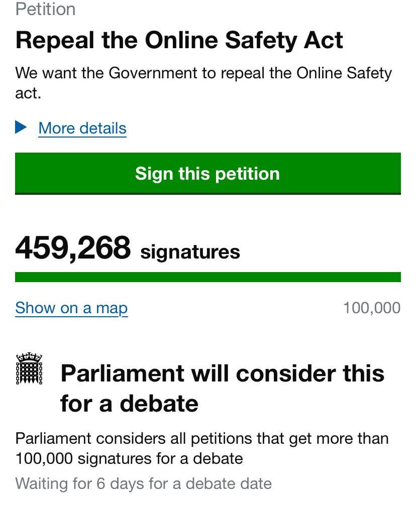 Thoroughly pissed off almost half a million people