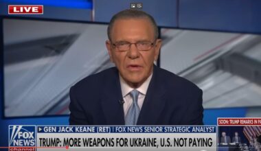 Retired US general Jack Keane claims that some former US fighterpilots fly the F-16 in Ukraine