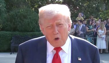 Trump Demands Reporters Stop Talking About Him And Epstein In New White House Scrum — Claims ‘I Have Nothing To Do With The Guy!’
