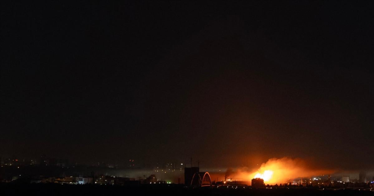 Russian Air Attack Injures 5 In Kyiv As Alert Sounds For Eastern Of Ukraine