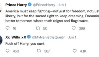 From Harry, to the Americans