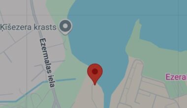 Maziņš brīdinājums par peldamvietu