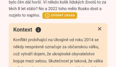 Alespoň částečný boj proti dezinformacím a lžím pod články na Seznamu?