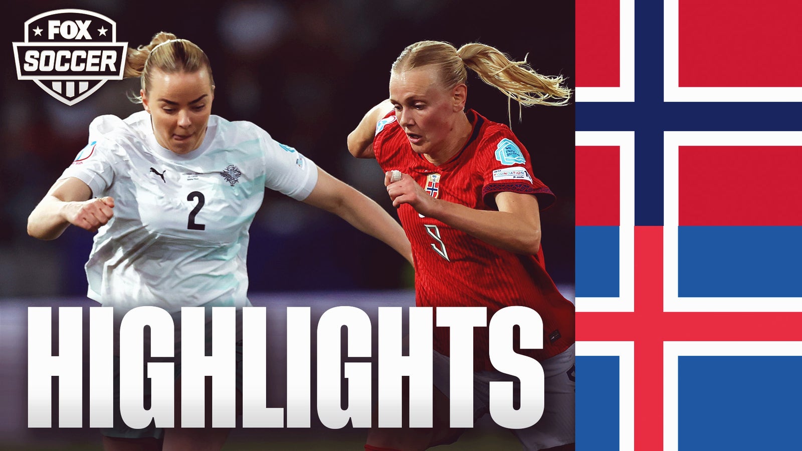 Norway vs. Iceland UEFA Women's Euro 2025 Highlights | FOX Soccer