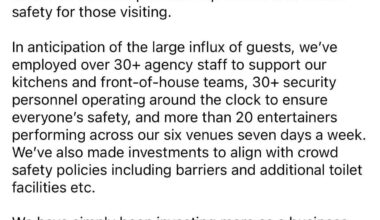 Ramore restaurants in full damage control