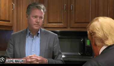 "Hi, My name is Chris Hansen, why don't you take a seat, Mr. Trump"