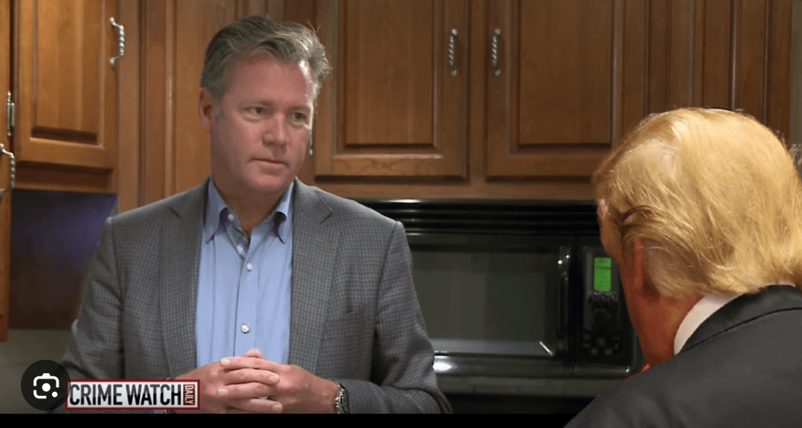 "Hi, My name is Chris Hansen, why don't you take a seat, Mr. Trump"