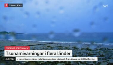 Finns det mer än ett Tawian eller följer SVT partilinjen?
