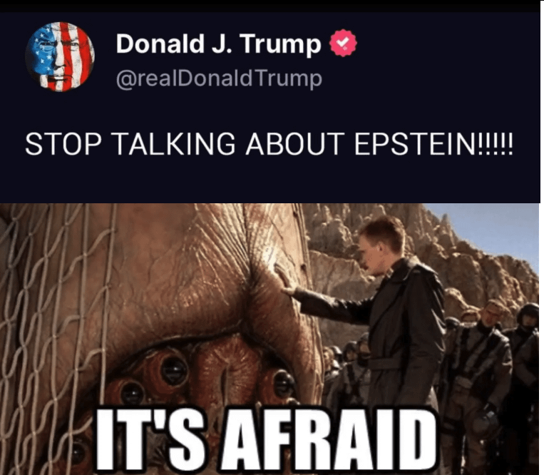 Pedo President is getting nervous