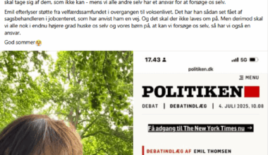 Benedikte Kiær (De Konservative), borgmester i Helsingør: Hvornår skal velfærdssamfundet træde til? Det er et godt spørgsmål, som vi skal huske at stille hinanden.