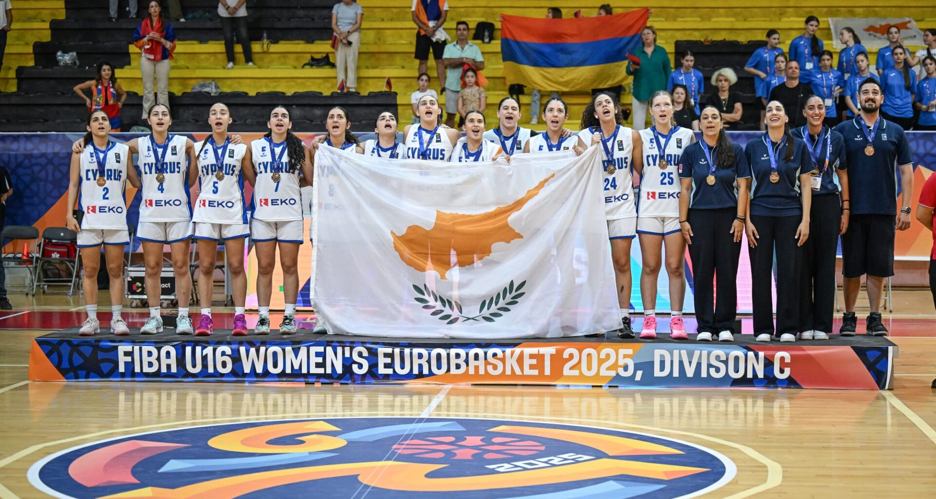 Cyprus claim record-breaking fifth FIBA U16 Women's EuroBasket, Division C title | FIBA Basketball
