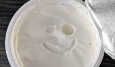 My yoghurt was happy to see me this morning
