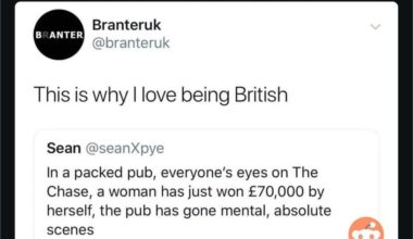 The british culture at its finest