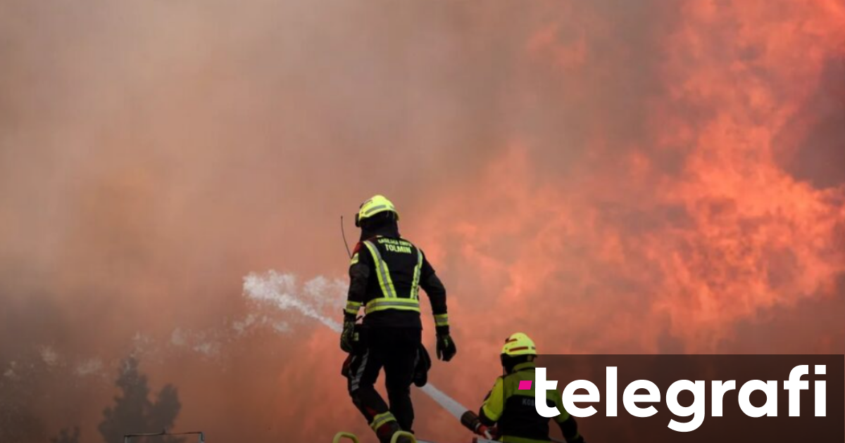 France and Slovenia offer 100 firefighters to Macedonia to help fight fires - Telegraph