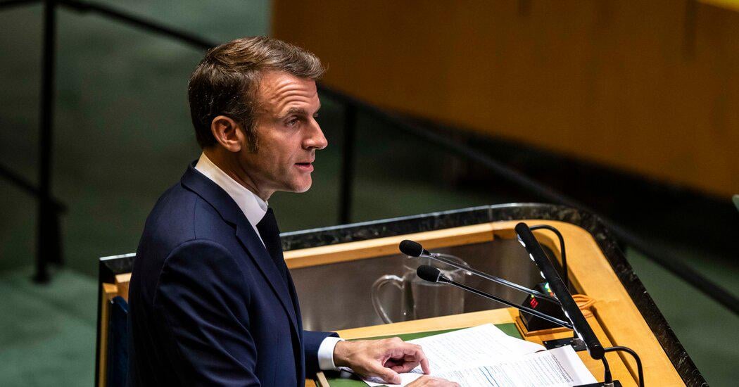 France Will Recognize Palestinian Statehood, Macron Says