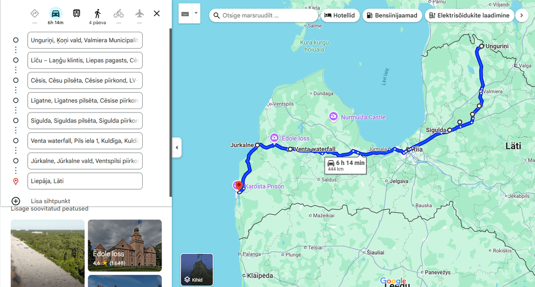Roadtrip through Kurzemes