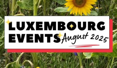 Luxembourg Event Calendar 🇱🇺 August