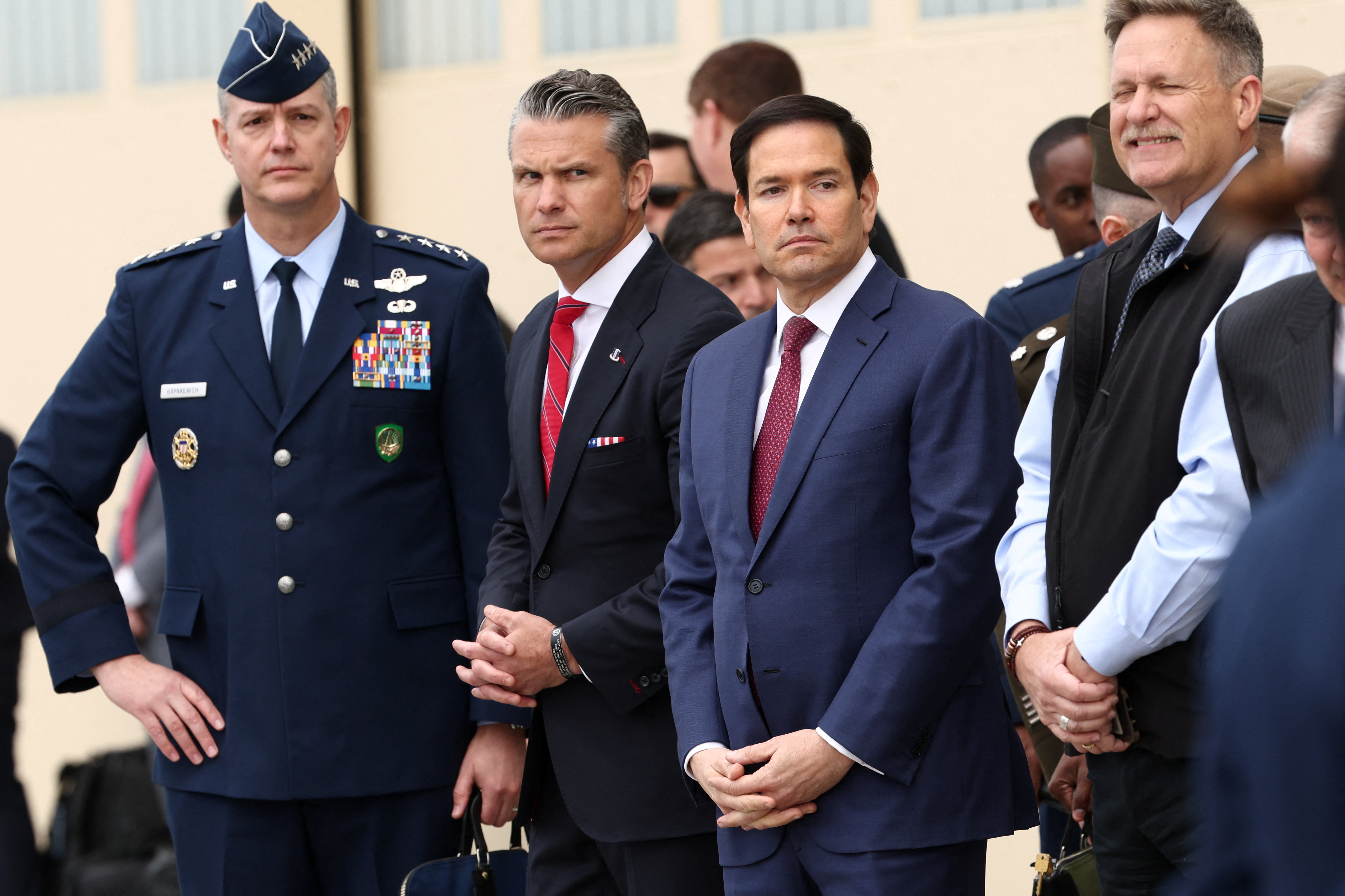 Pete Hegseth and Marco Rubio