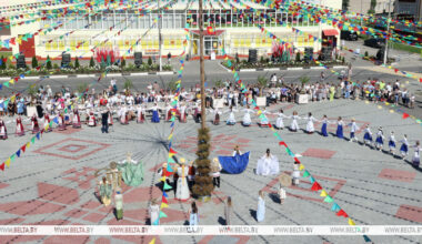 Flax festival in progress in Belarusian town of Korma | In Pictures | Belarus News | Belarusian news | Belarus today | news in Belarus | Minsk news