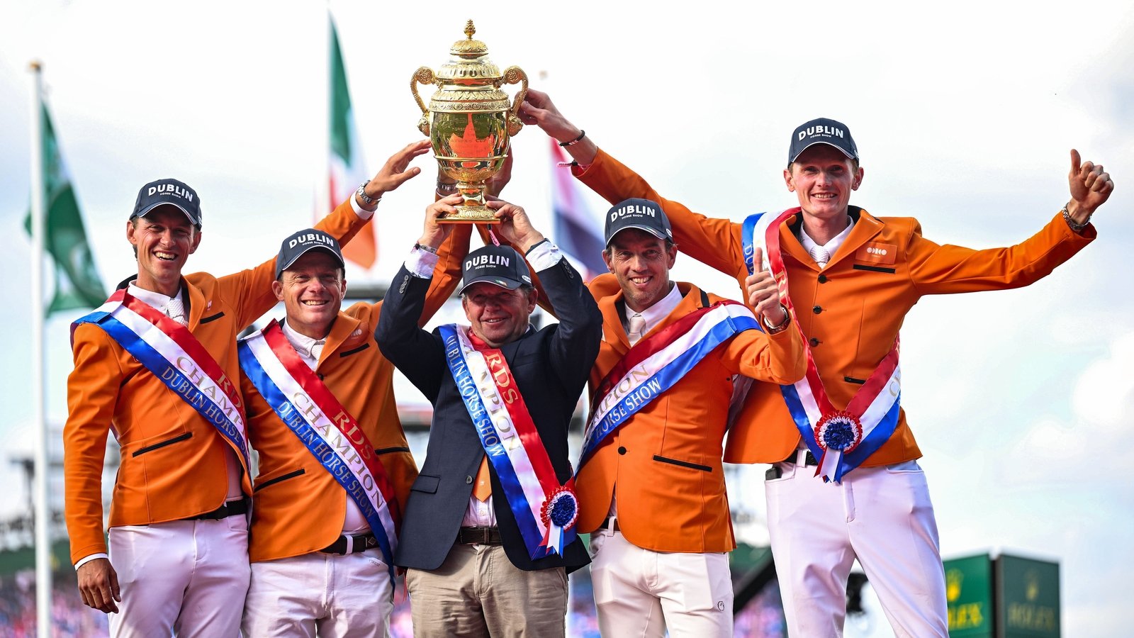 Netherlands win Aga Khan Trophy as Ireland finish third