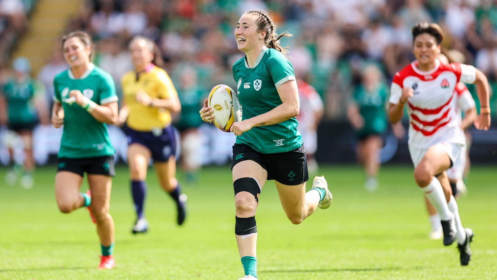 Higgins and Hogan star as Ireland dominate