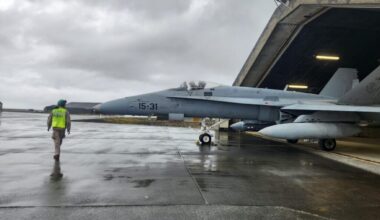 F/A-18-Kampfjet der spanischen Luftwaffe – ©MoD Spanien