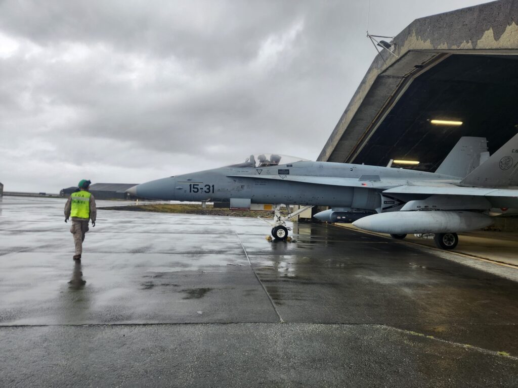 F/A-18-Kampfjet der spanischen Luftwaffe – ©MoD Spanien