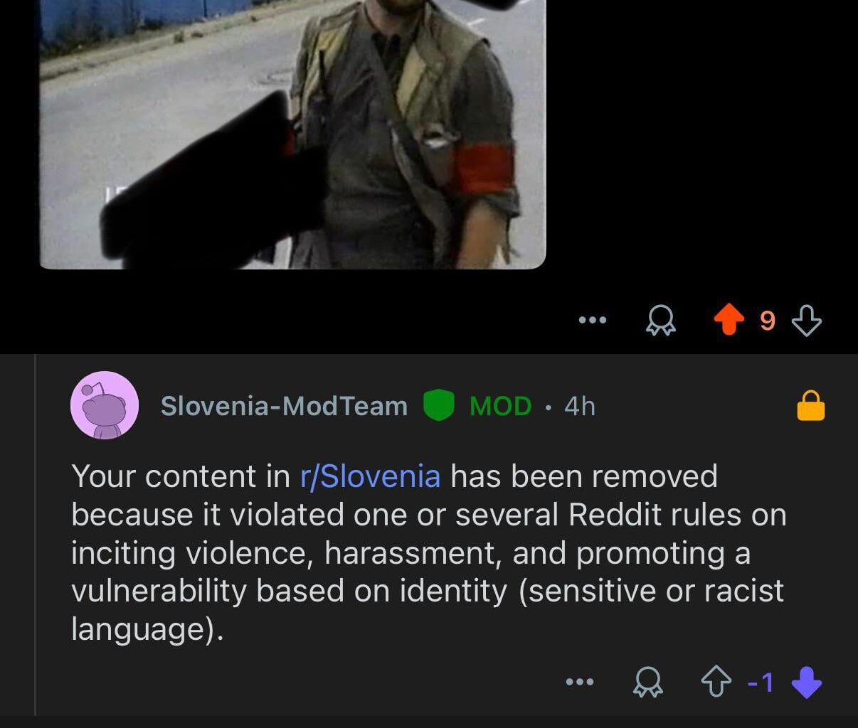 Zmago Jelincic je po novem prepovedan v r/slovenia