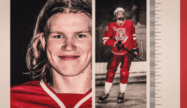 The biggest hockey player on Earth is a 7-foot-tall teenager from Moldova
