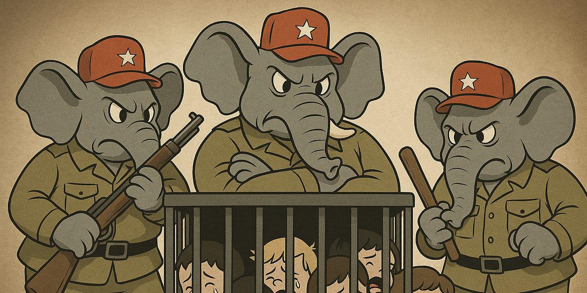 Red Hats, Dead Conscience: How MAGA Learned to Love the Smell of Child Predators